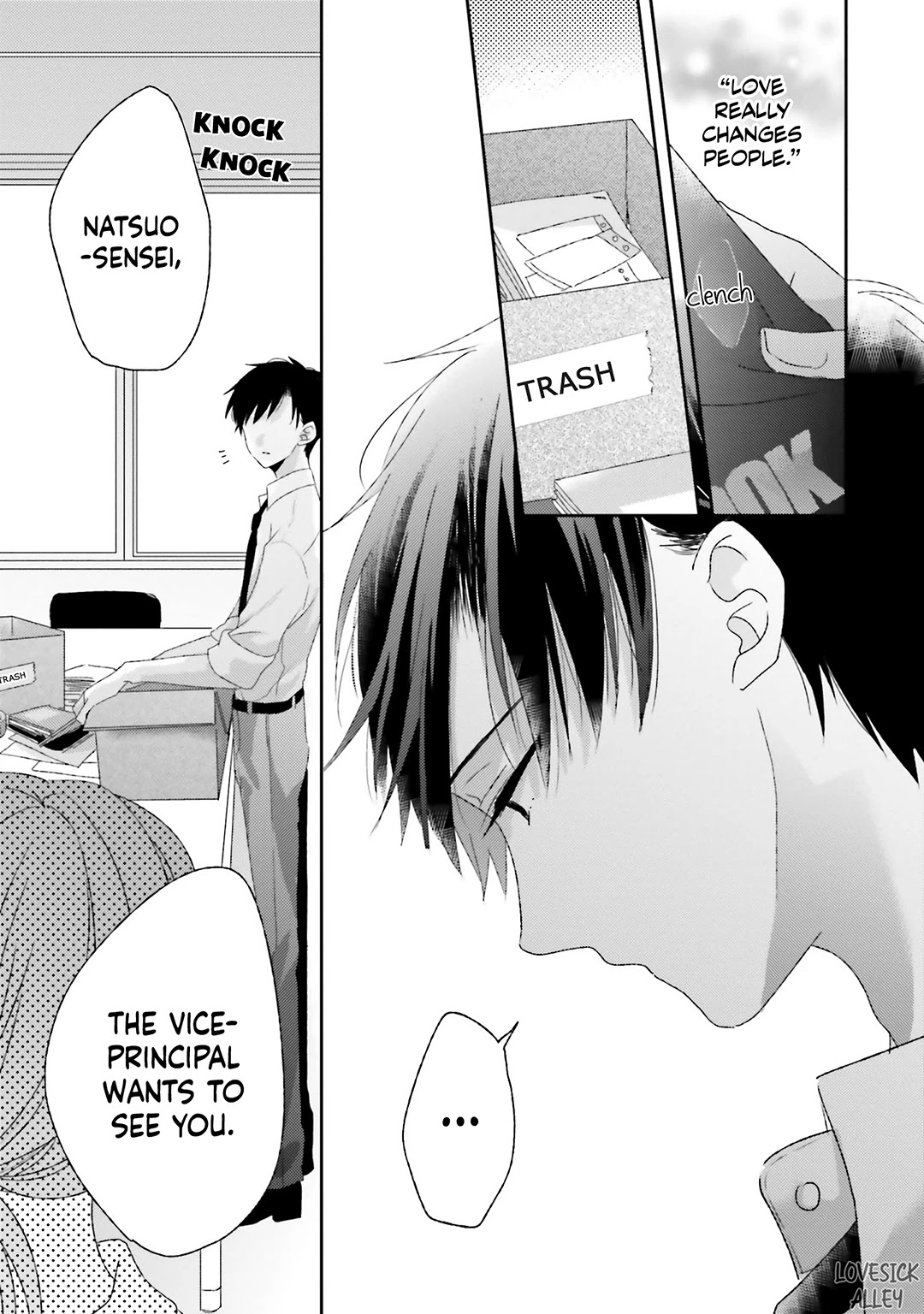 Dramatic Irony (Namaco) Chapter 13.5 page 15 - Chapter 13.5: Natsuo-sensei's POV