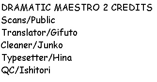 Dramatic Maestro Chapter 2.2 page 2 - Chapter 2.2