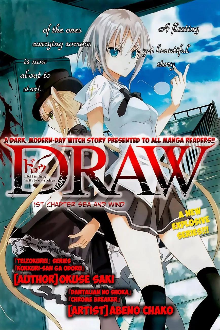 Draw: Majo no Nemuru Umi de Chapter 1 page 1 - Chapter 1: Sea and Wind