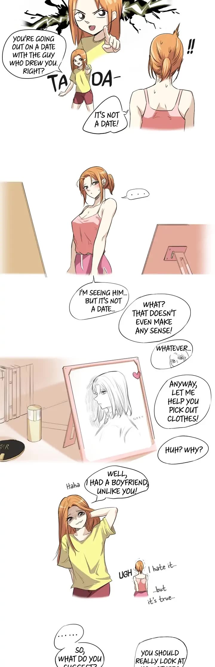 Drawing Romance Chapter 4 page 8 - Chapter 4