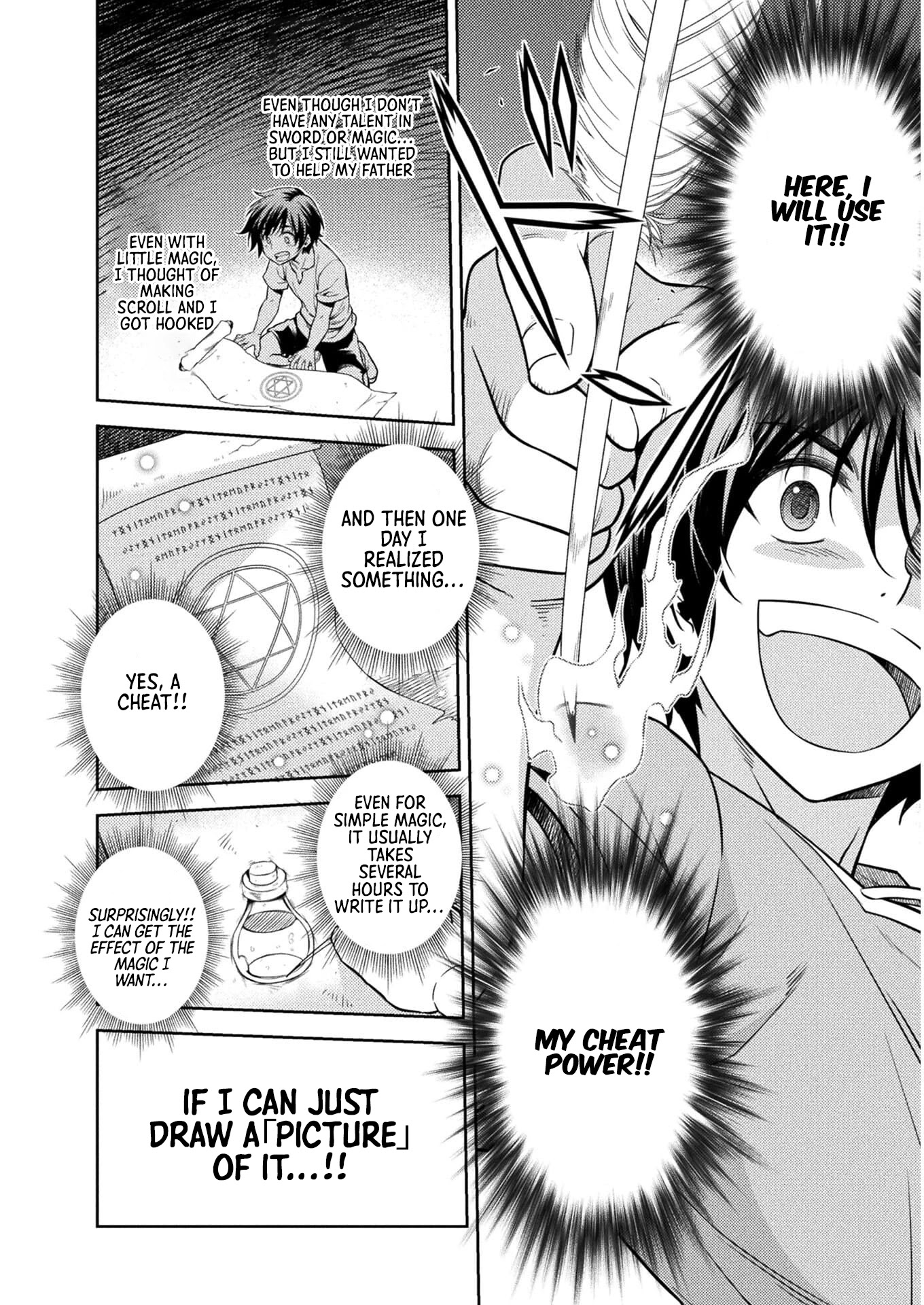 Drawing: The Greatest Mangaka Becomes A Skilled “Martial Artist” In Another World Chapter 1 page 40 - Chapter 1: Reset