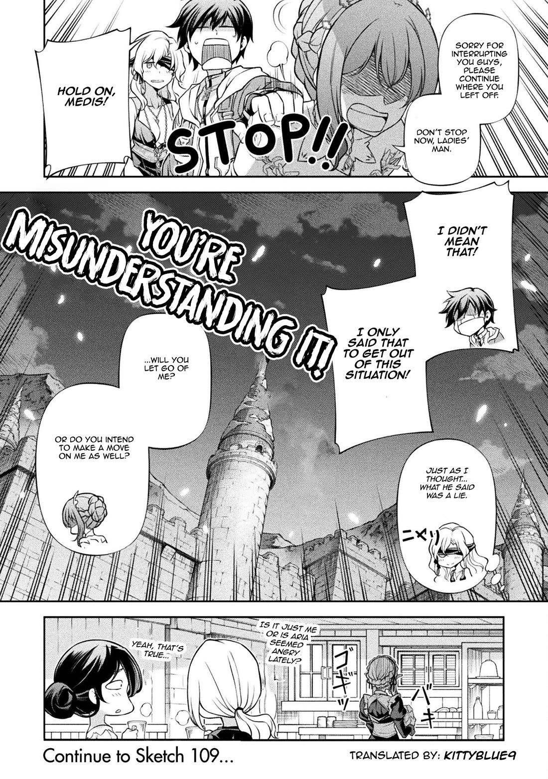 Drawing: The Greatest Mangaka Becomes A Skilled “Martial Artist” In Another World Chapter 108 page 15 - Chapter 108: Master of The Holy Sword