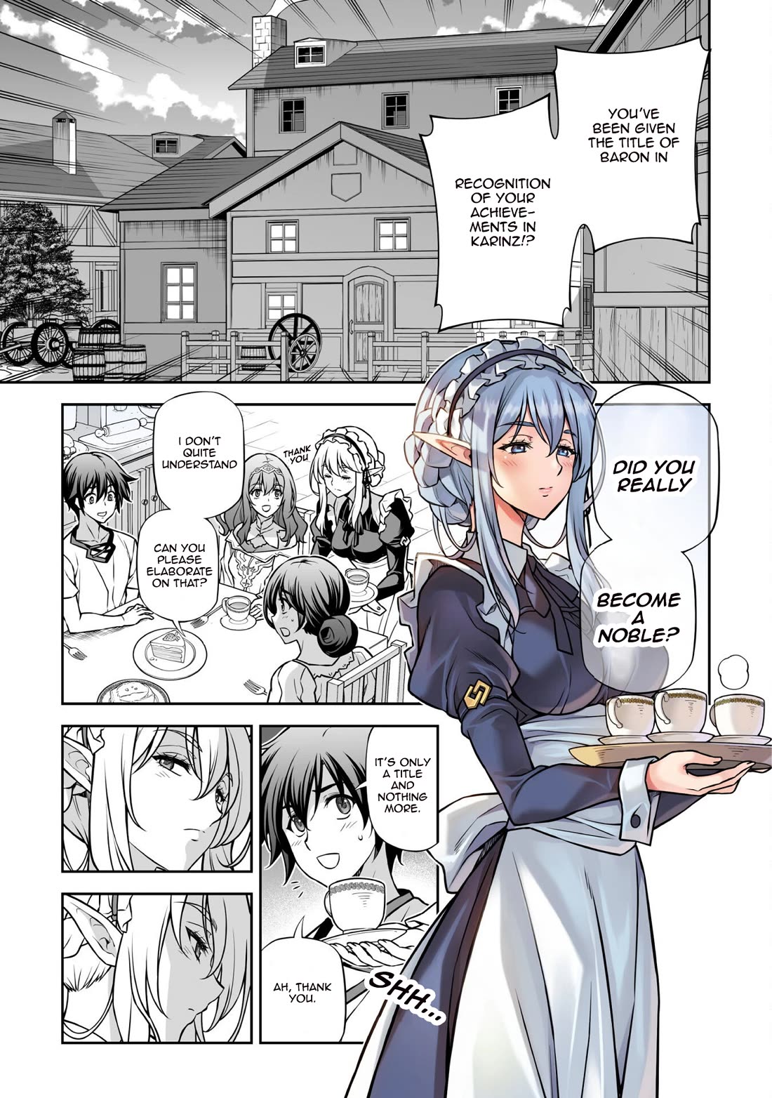 Drawing: The Greatest Mangaka Becomes A Skilled “Martial Artist” In Another World Chapter 116 page 13 - Chapter 116: Homecoming: Part 2
