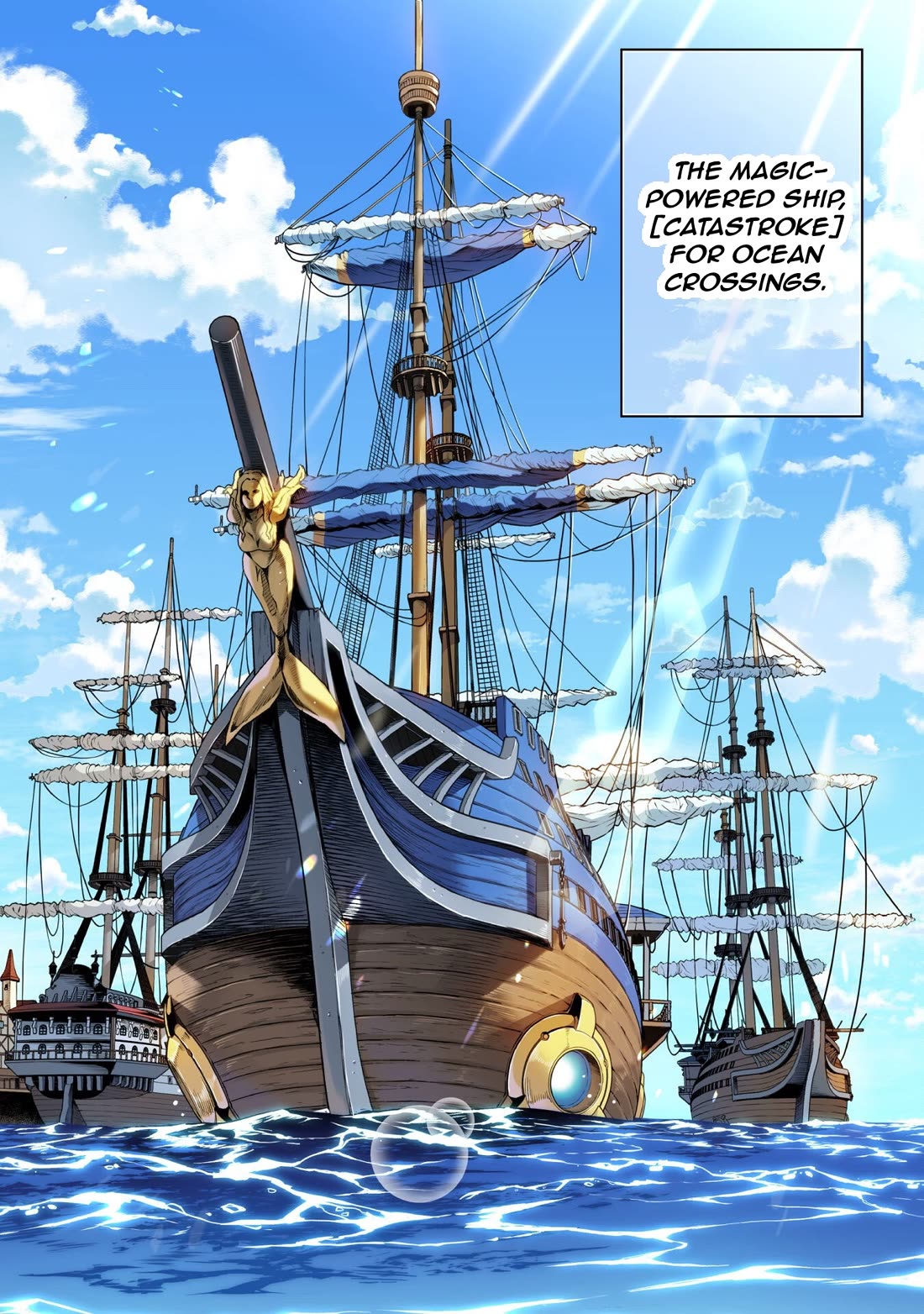 Drawing: The Greatest Mangaka Becomes A Skilled “Martial Artist” In Another World Chapter 121 page 9 - Chapter 121: Set Sail