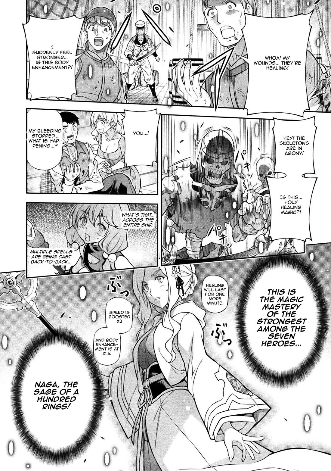 Drawing: The Greatest Mangaka Becomes A Skilled “Martial Artist” In Another World Chapter 123 page 9 - Chapter 123: The Ghost Pirate Ship...