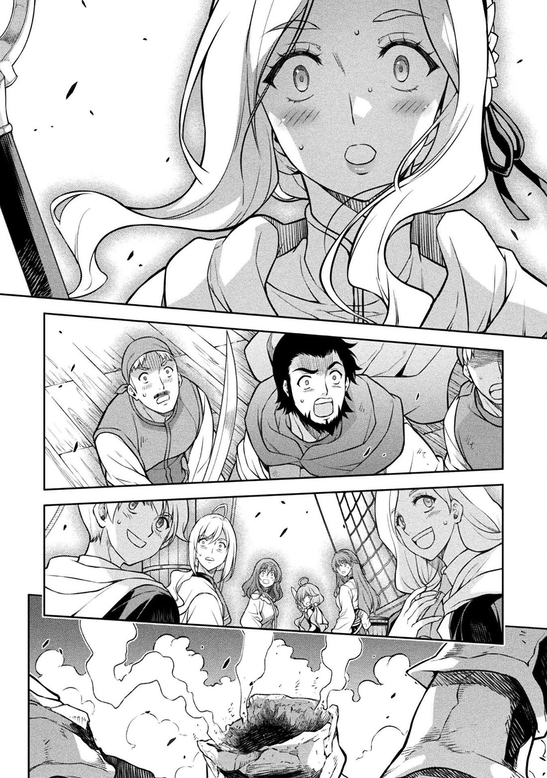 Drawing: The Greatest Mangaka Becomes A Skilled “Martial Artist” In Another World Chapter 124 page 7 - Chapter 124: The Ghost Pirate Ship Part 2