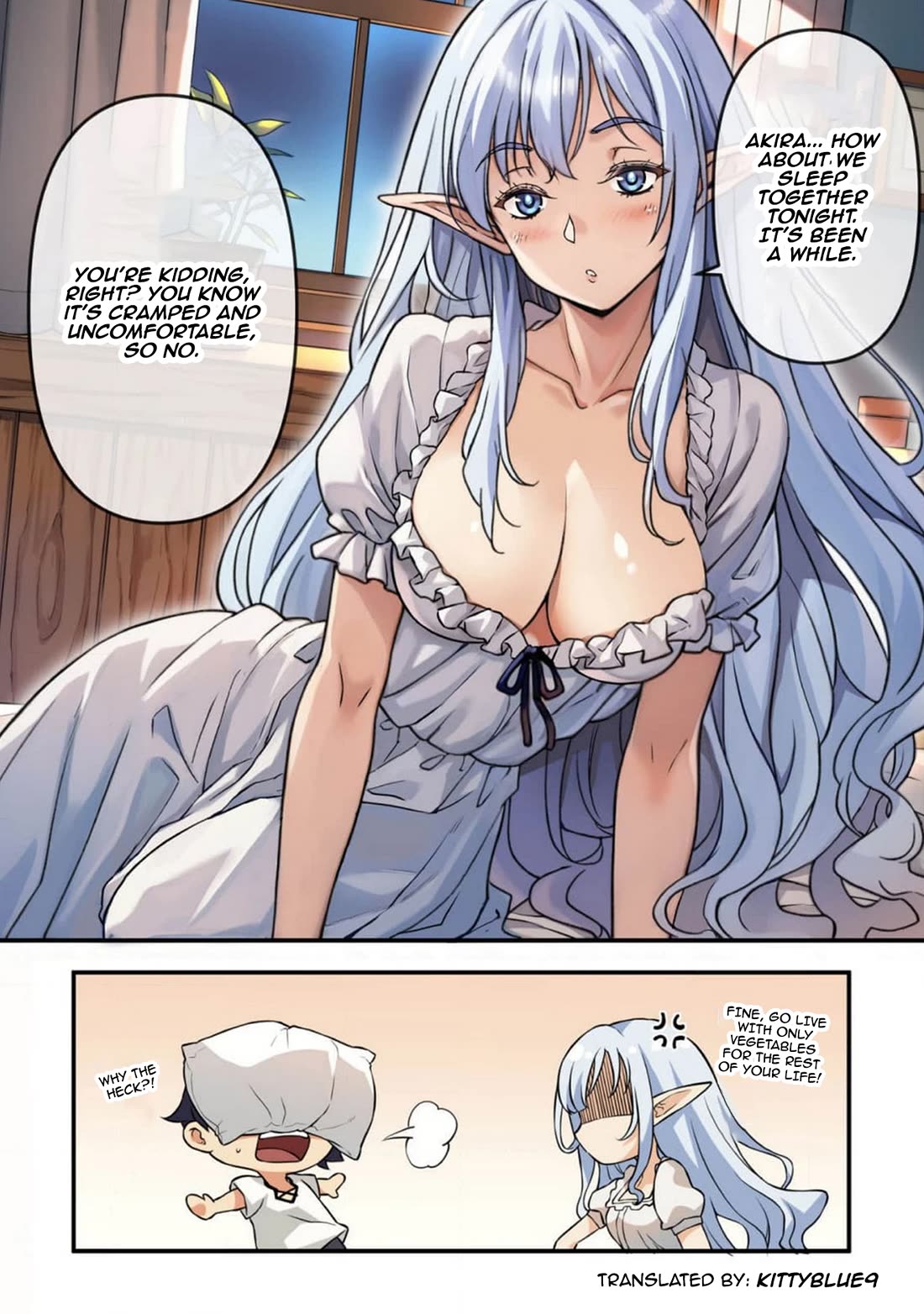 Drawing: The Greatest Mangaka Becomes A Skilled “Martial Artist” In Another World Chapter 127.5 page 3 - Chapter 127.5: Omake: Aria-Sama is Watching Over You: Part 5