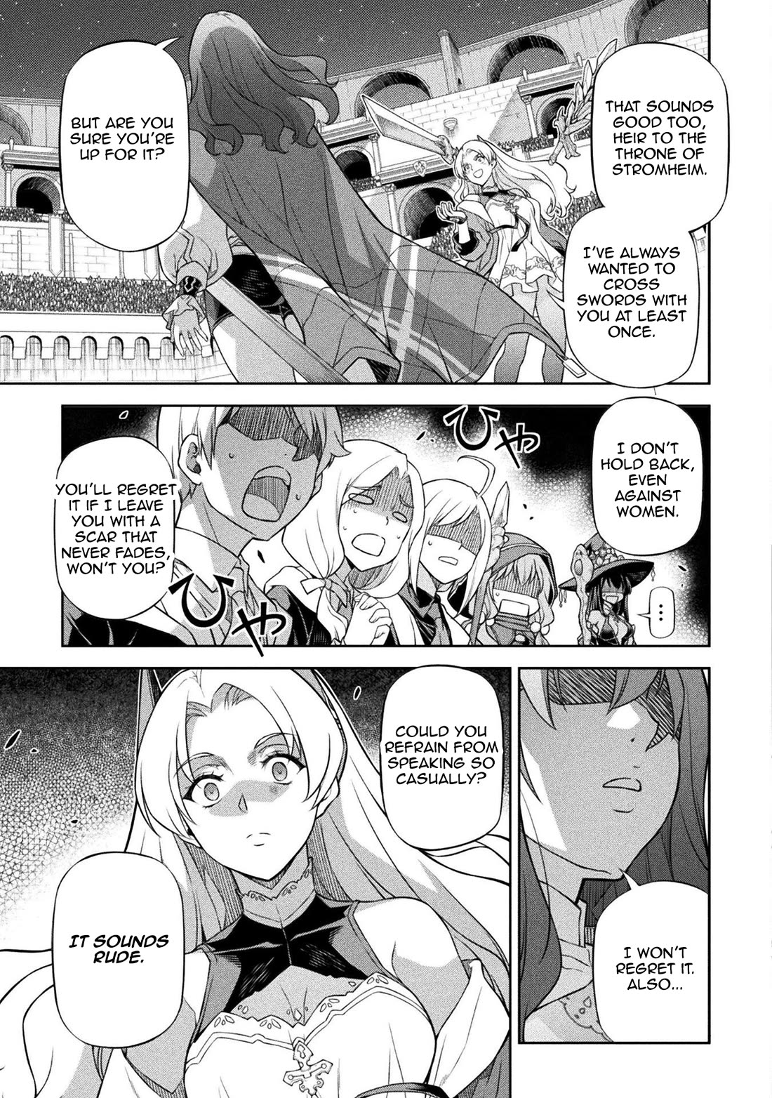 Drawing: The Greatest Mangaka Becomes A Skilled “Martial Artist” In Another World Chapter 132 page 3 - Chapter 132: Feast of The Warrior Princesses