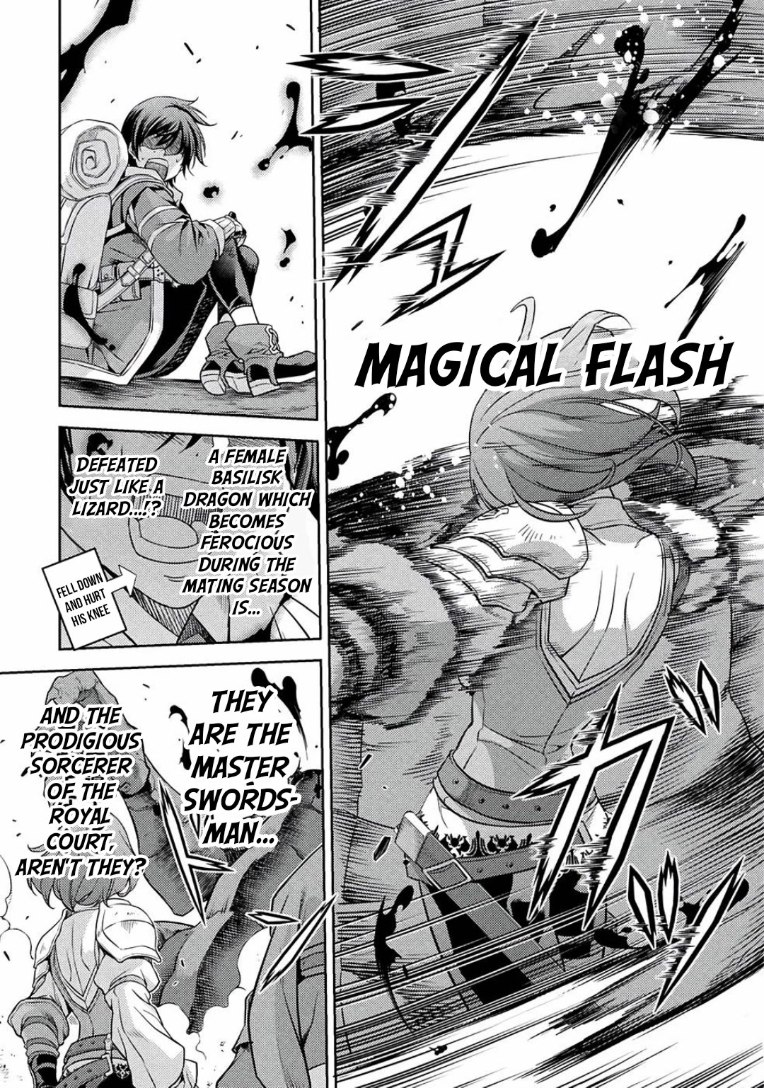 Drawing: The Greatest Mangaka Becomes A Skilled “Martial Artist” In Another World Chapter 14 page 10 - Chapter 14: The Prodigy and the Master Swordsman