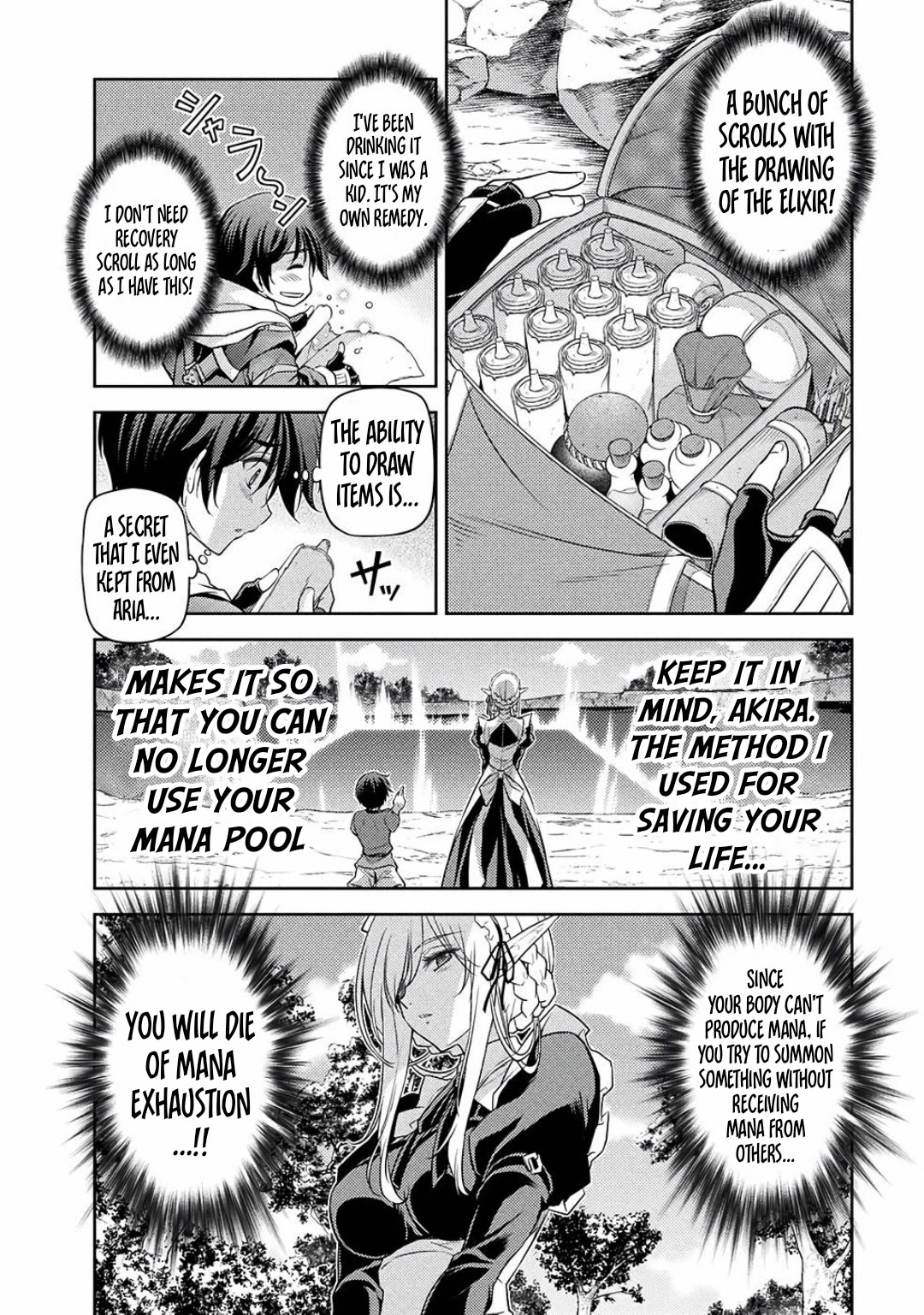 Drawing: The Greatest Mangaka Becomes A Skilled “Martial Artist” In Another World Chapter 14 page 13 - Chapter 14: The Prodigy and the Master Swordsman