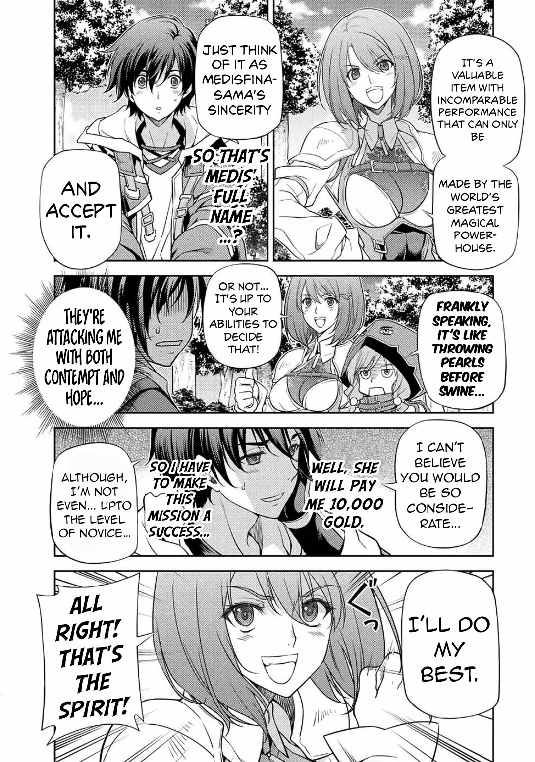 Drawing: The Greatest Mangaka Becomes A Skilled “Martial Artist” In Another World Chapter 14 page 7 - Chapter 14: The Prodigy and the Master Swordsman
