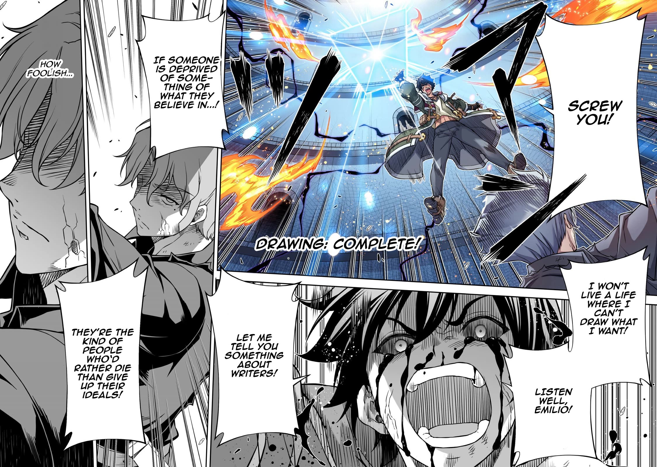 Drawing: The Greatest Mangaka Becomes A Skilled “Martial Artist” In Another World Chapter 151 page 12 - Chapter 151: An Ancient Magic Circle