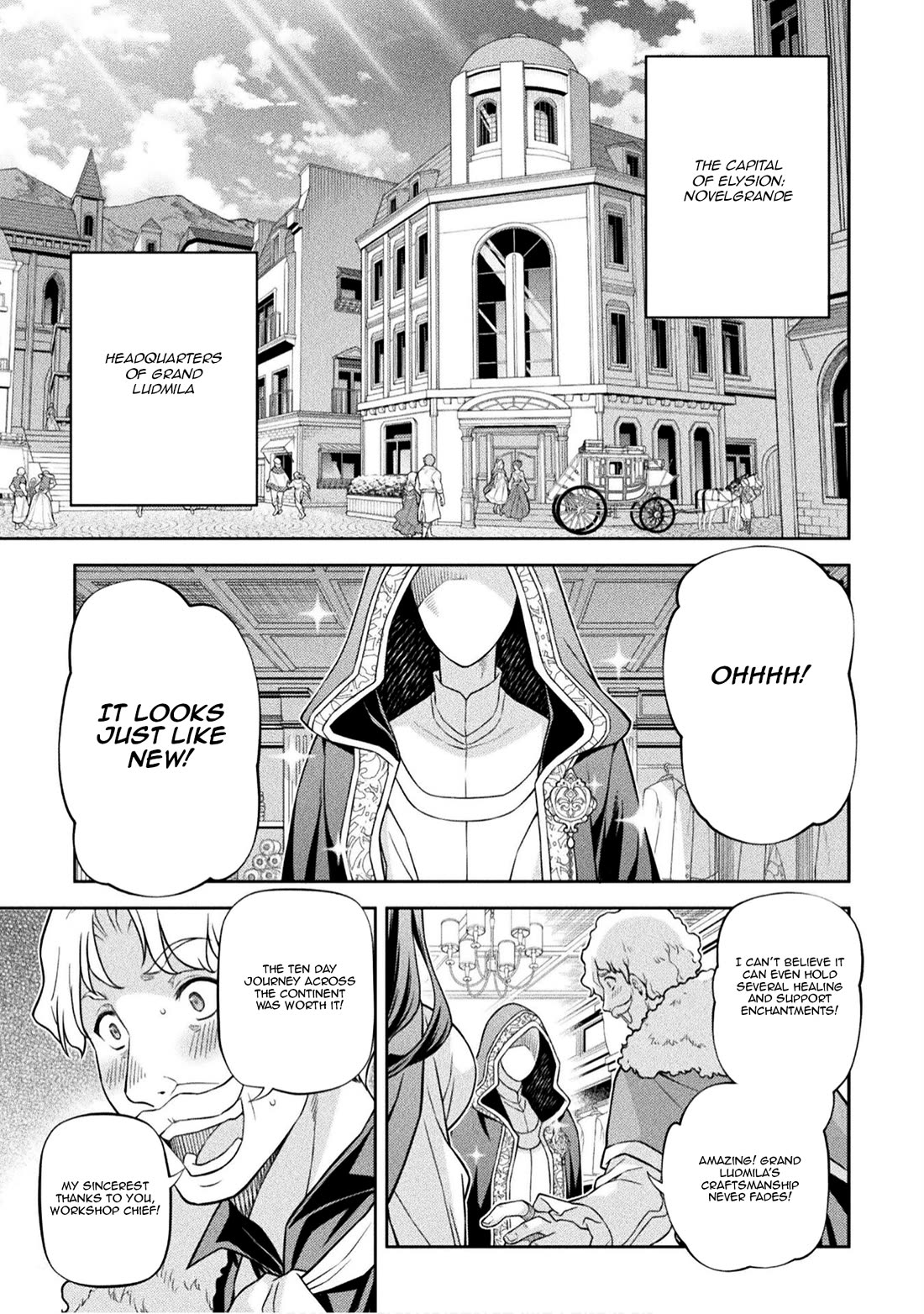 Drawing: The Greatest Mangaka Becomes A Skilled “Martial Artist” In Another World Chapter 166 page 8 - Chapter 166: The Land of The End