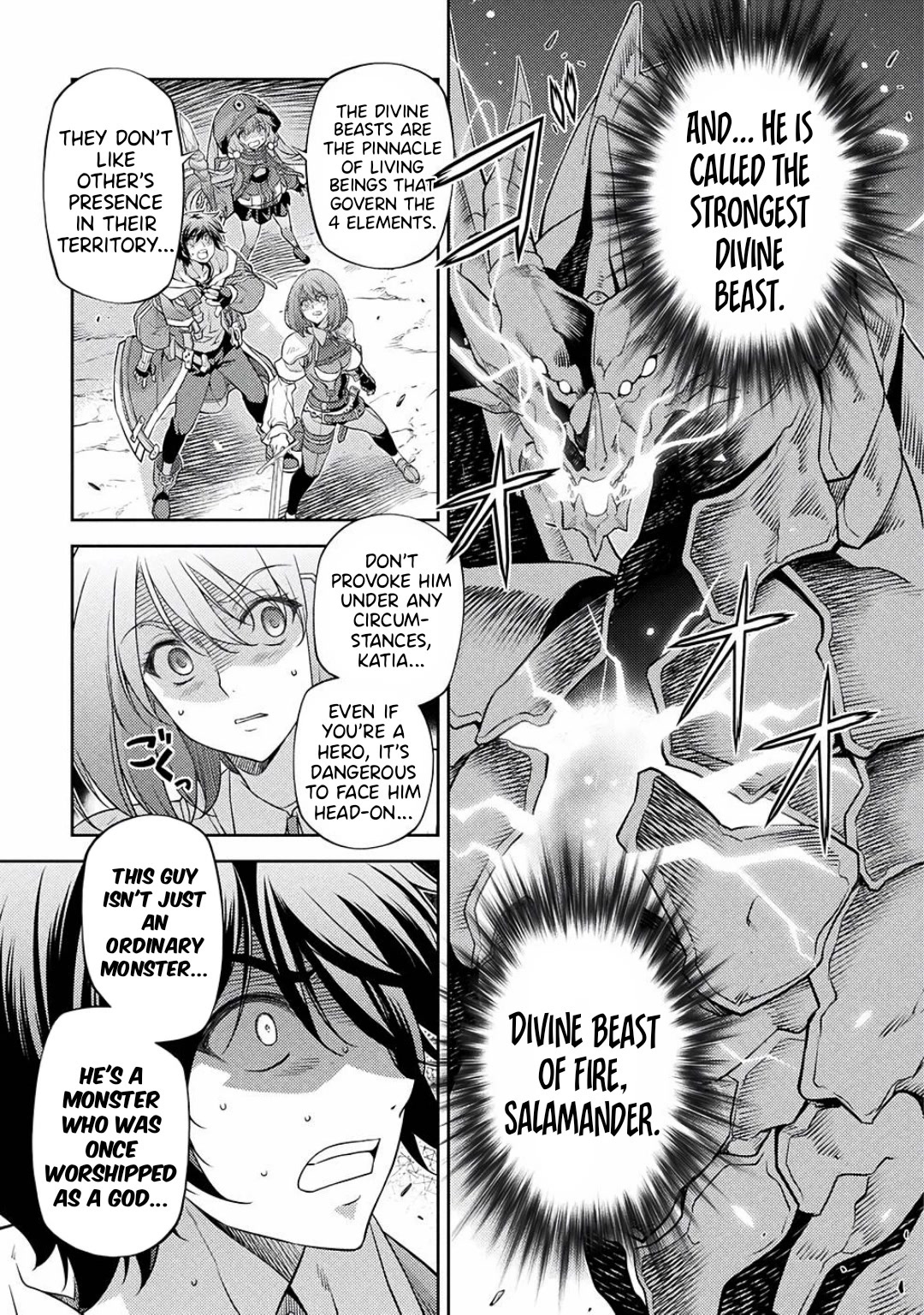Drawing: The Greatest Mangaka Becomes A Skilled “Martial Artist” In Another World Chapter 17 page 4 - Chapter 17: Divine Beast of Fire