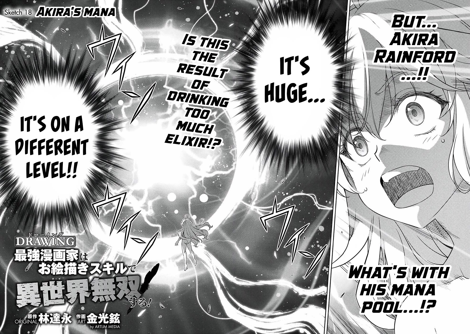Drawing: The Greatest Mangaka Becomes A Skilled “Martial Artist” In Another World Chapter 18 page 3 - Chapter 18: Akira's Mana