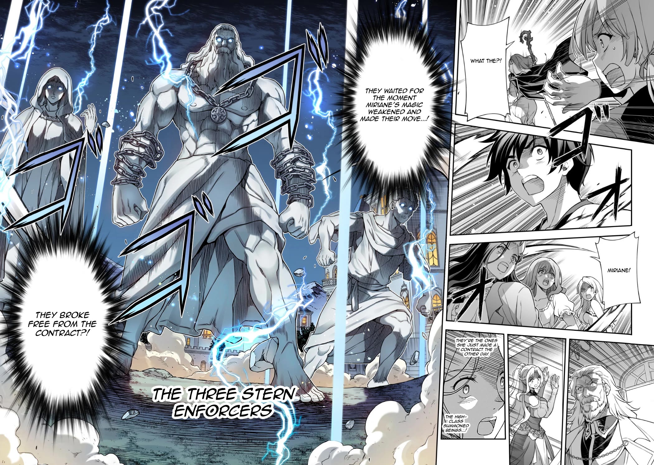Drawing: The Greatest Mangaka Becomes A Skilled “Martial Artist” In Another World Chapter 180 page 4 - Chapter 180: The Three Stern Enforcers Part 1