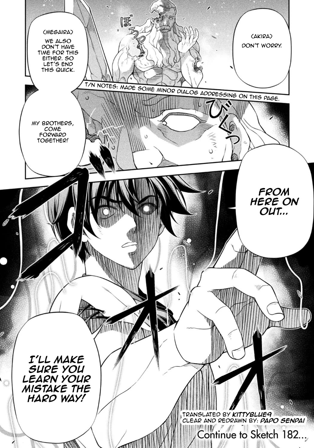 Drawing: The Greatest Mangaka Becomes A Skilled “Martial Artist” In Another World Chapter 181 page 14 - Chapter 181: The Three Stern Enforcers Part 2