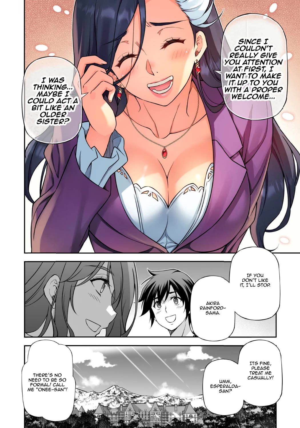 Drawing: The Greatest Mangaka Becomes A Skilled “Martial Artist” In Another World Chapter 184 page 6 - Chapter 184: The Family Dining Table