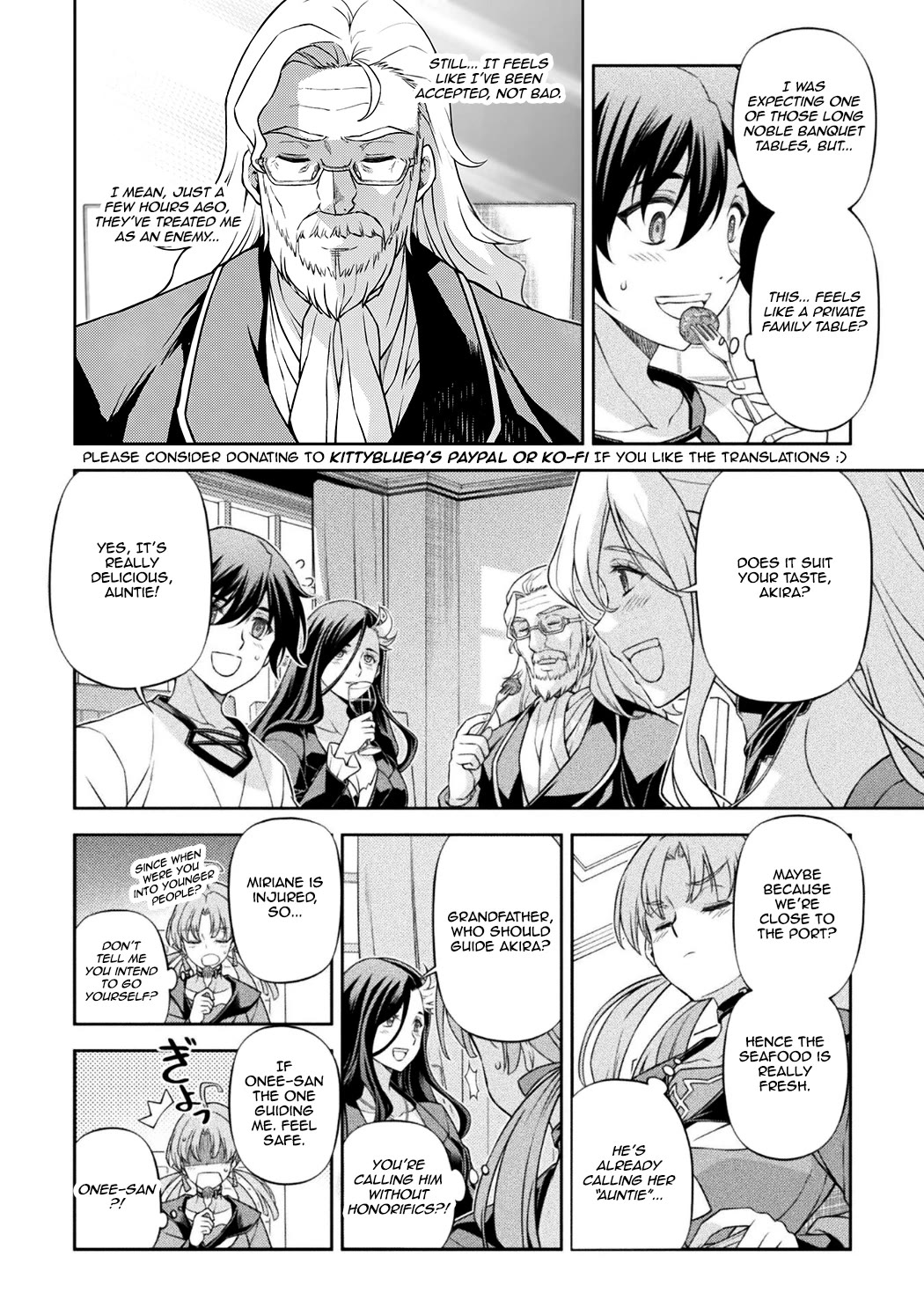 Drawing: The Greatest Mangaka Becomes A Skilled “Martial Artist” In Another World Chapter 184 page 8 - Chapter 184: The Family Dining Table