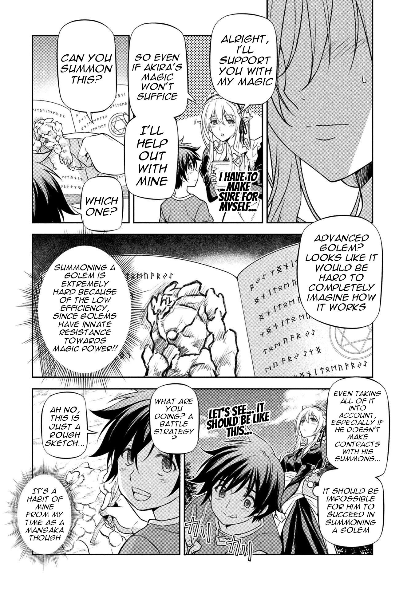 Drawing: The Greatest Mangaka Becomes A Skilled “Martial Artist” In Another World Chapter 2 page 24 - Chapter 2: Aria