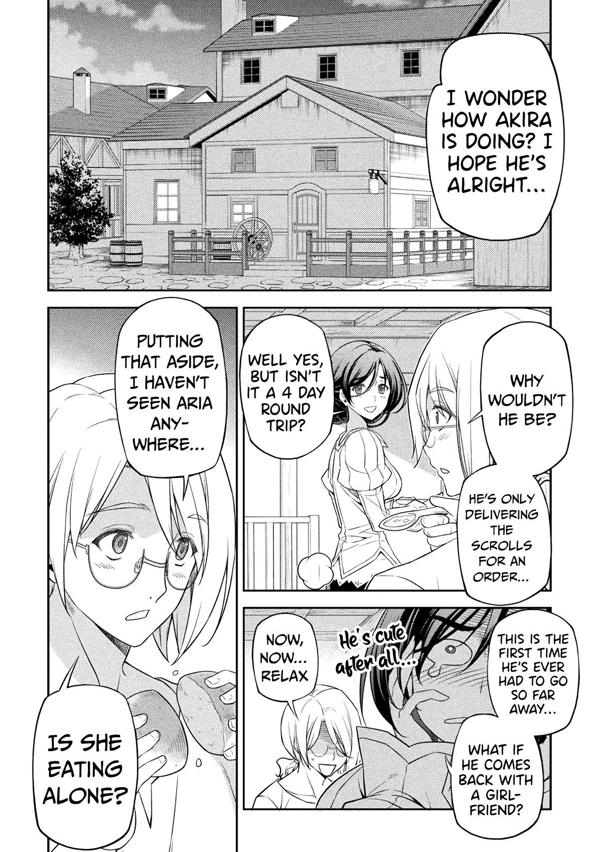 Drawing: The Greatest Mangaka Becomes A Skilled “Martial Artist” In Another World Chapter 23 page 3 - Chapter 23: Stare
