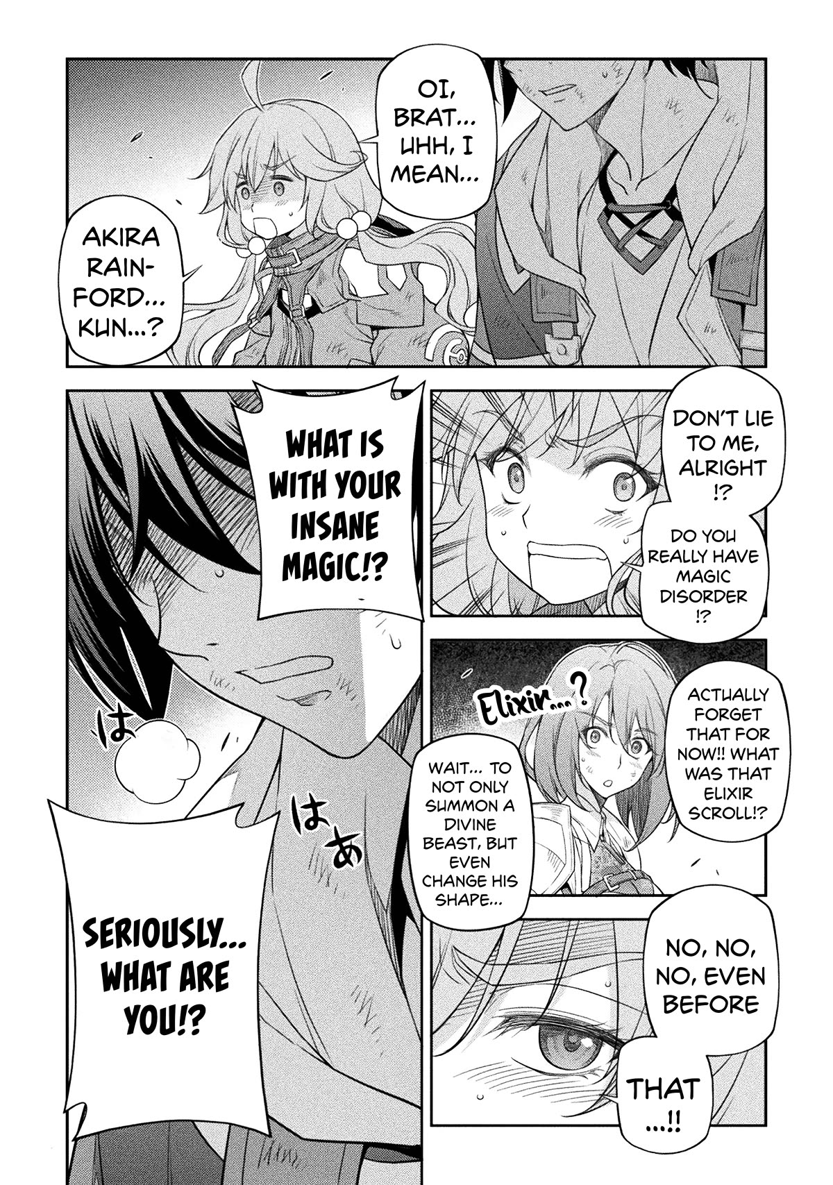 Drawing: The Greatest Mangaka Becomes A Skilled “Martial Artist” In Another World Chapter 23 page 7 - Chapter 23: Stare