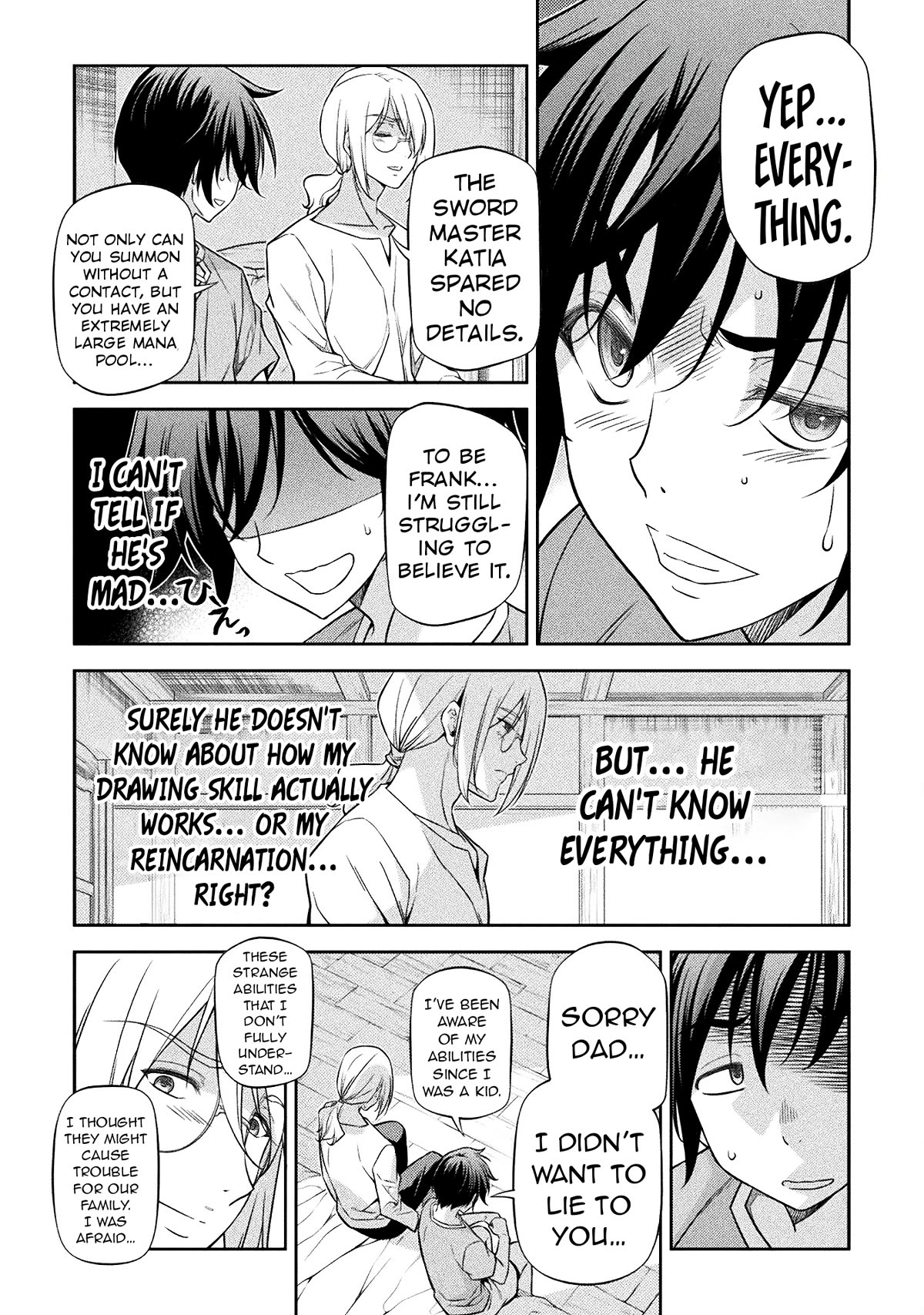 Drawing: The Greatest Mangaka Becomes A Skilled “Martial Artist” In Another World Chapter 25 page 13 - Chapter 25: Father and Son