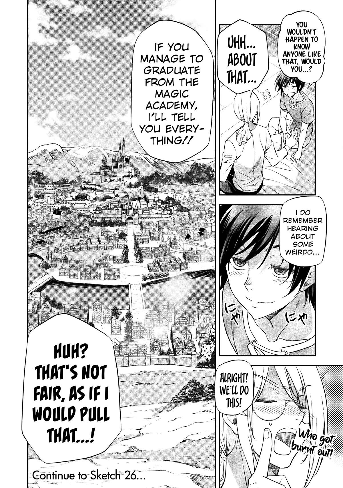 Drawing: The Greatest Mangaka Becomes A Skilled “Martial Artist” In Another World Chapter 25 page 20 - Chapter 25: Father and Son