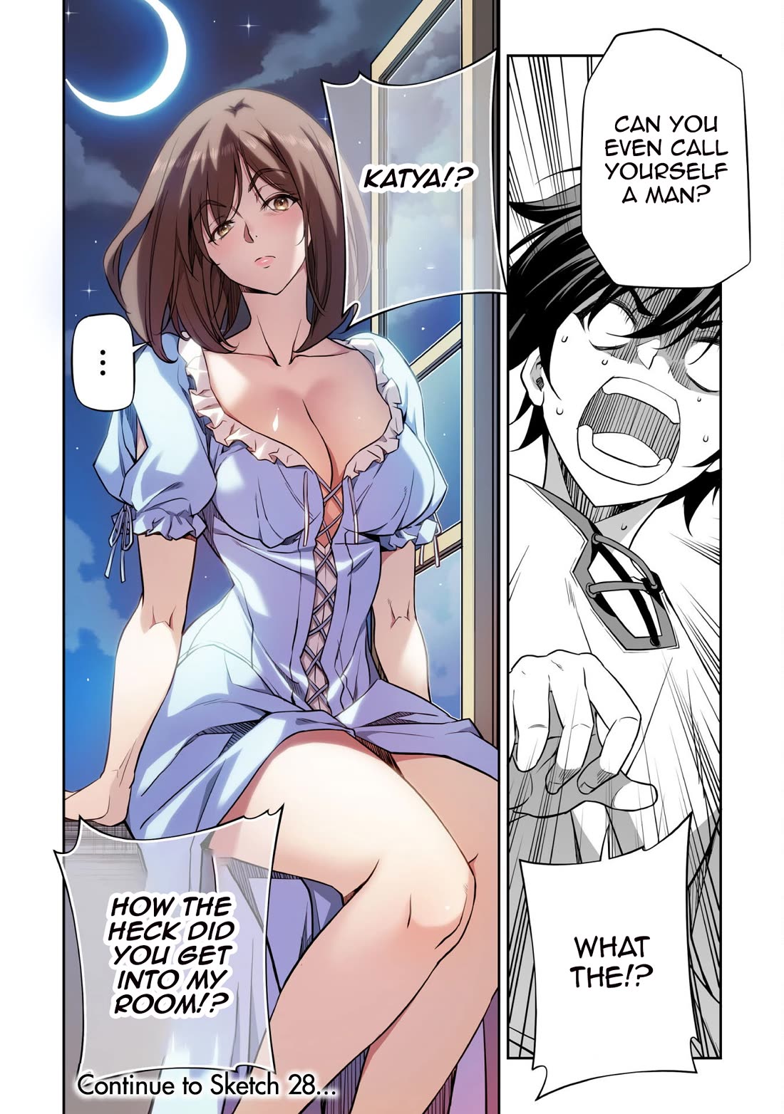 Drawing: The Greatest Mangaka Becomes A Skilled “Martial Artist” In Another World Chapter 27 page 17 - Chapter 27: Her Name is Medisfina!