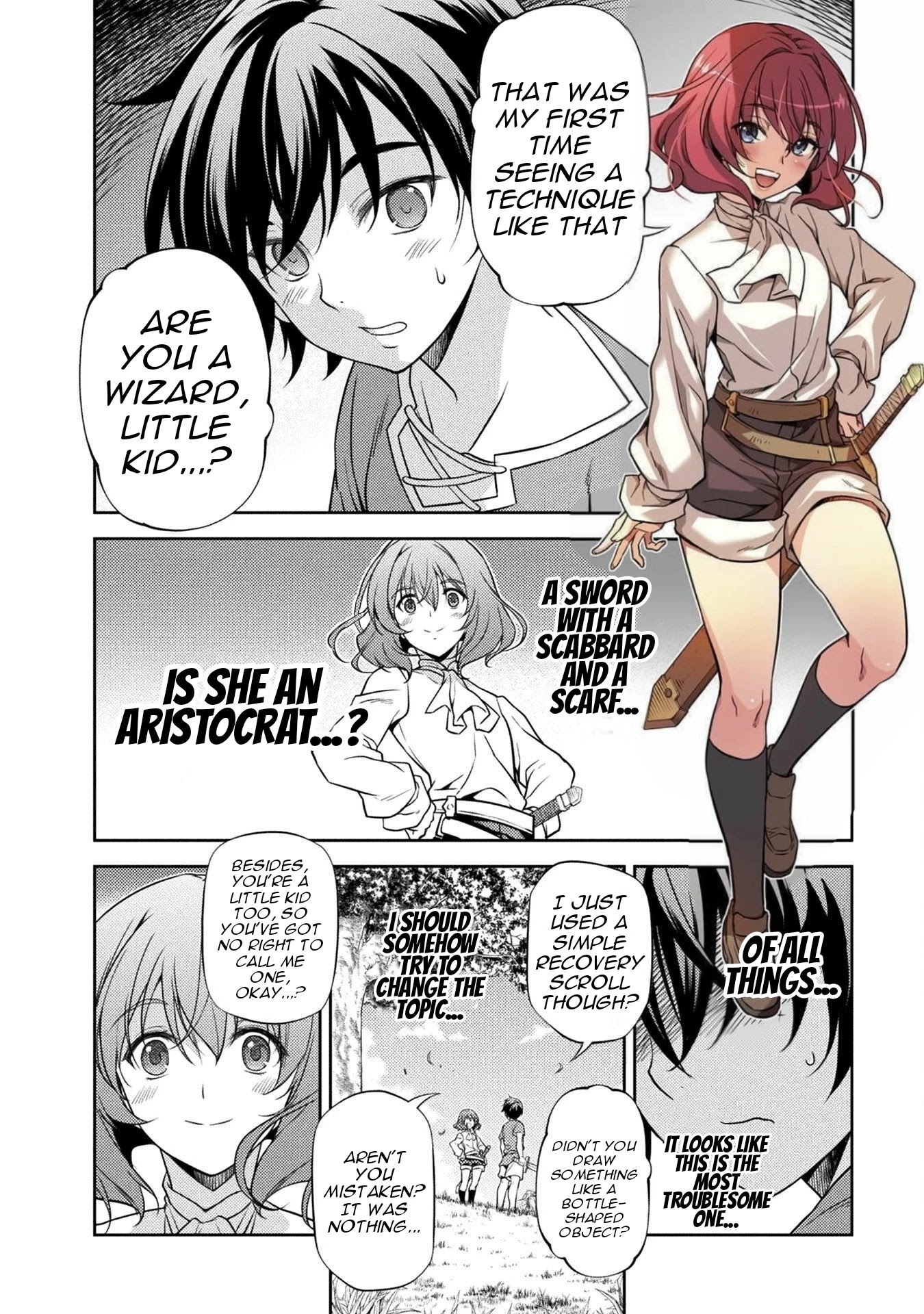 Drawing: The Greatest Mangaka Becomes A Skilled “Martial Artist” In Another World Chapter 3 page 3 - Chapter 3: God of War