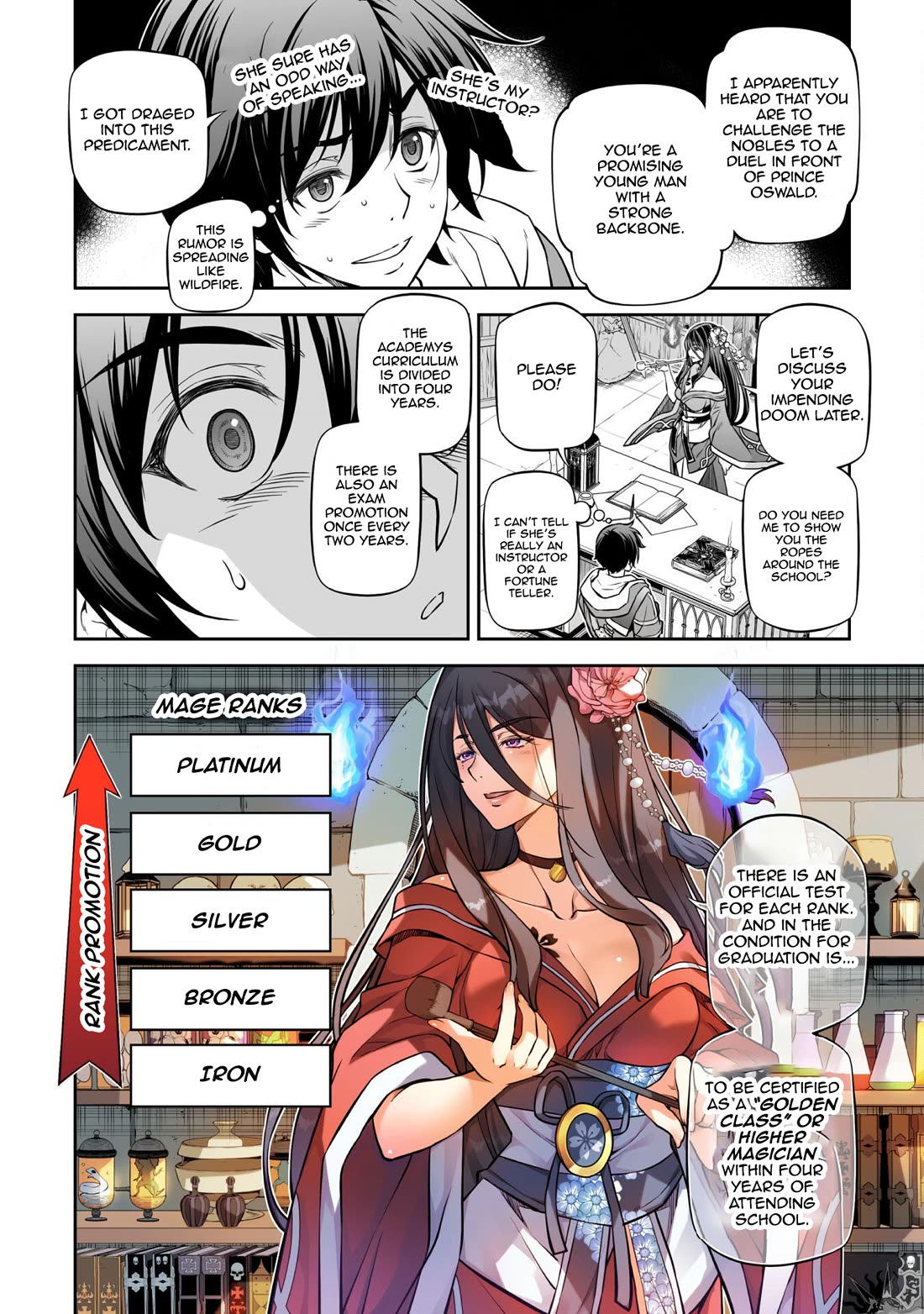 Drawing: The Greatest Mangaka Becomes A Skilled “Martial Artist” In Another World Chapter 32 page 2 - Chapter 32: Magic Academy Admission