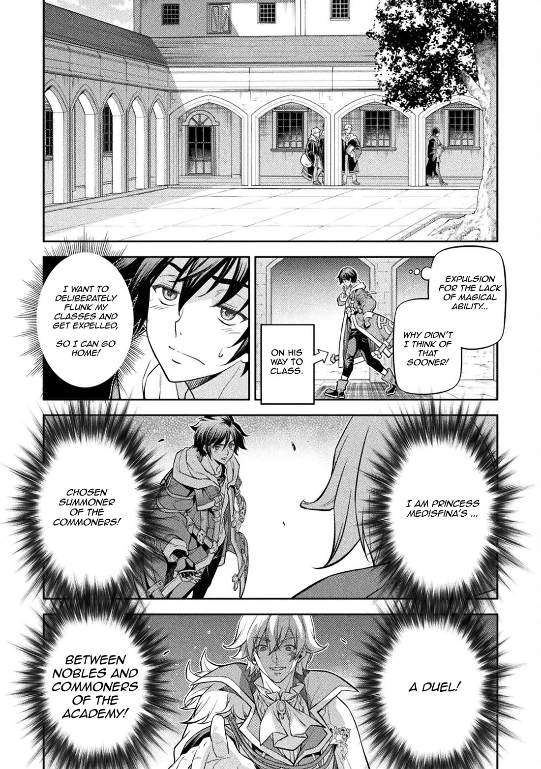 Drawing: The Greatest Mangaka Becomes A Skilled “Martial Artist” In Another World Chapter 32 page 4 - Chapter 32: Magic Academy Admission