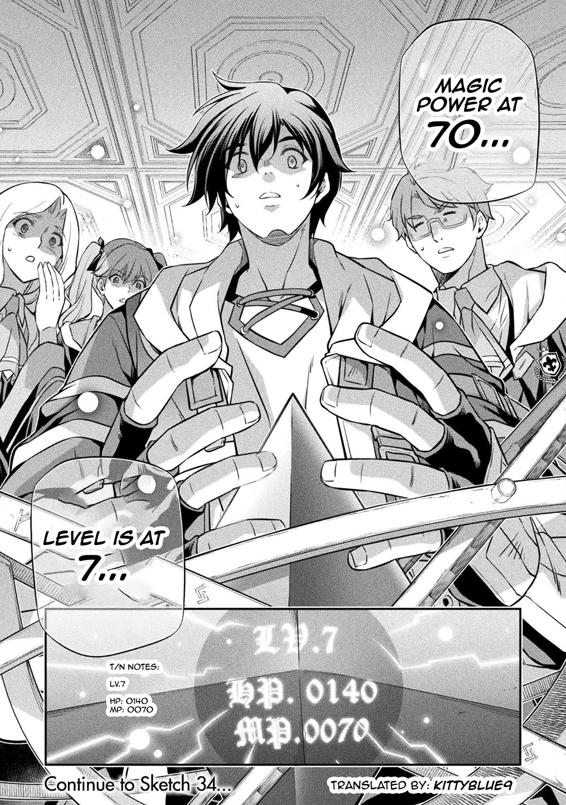Drawing: The Greatest Mangaka Becomes A Skilled “Martial Artist” In Another World Chapter 33 page 16 - Chapter 33: The Appraisal of Magical Power