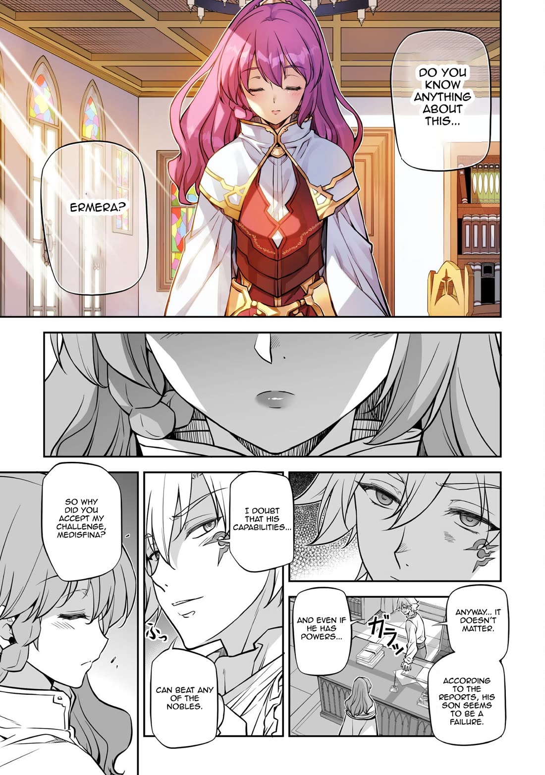 Drawing: The Greatest Mangaka Becomes A Skilled “Martial Artist” In Another World Chapter 33 page 3 - Chapter 33: The Appraisal of Magical Power