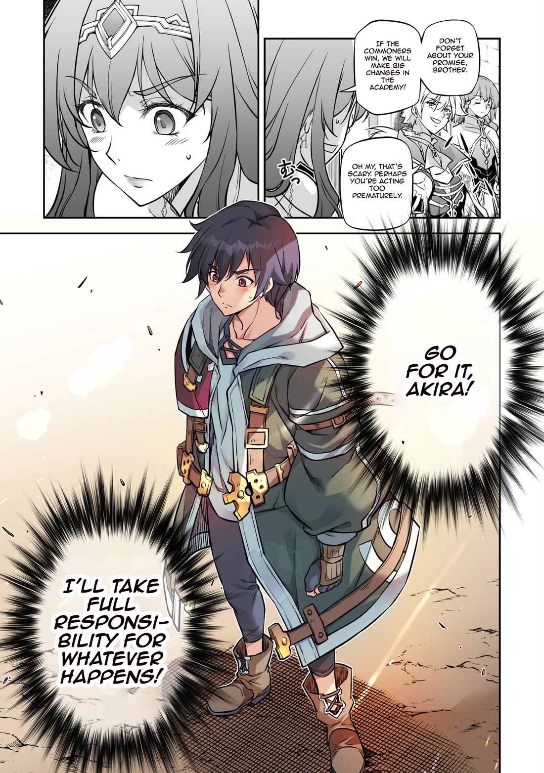 Drawing: The Greatest Mangaka Becomes A Skilled “Martial Artist” In Another World Chapter 37 page 4 - Chapter 37: Magic Academy Competition: Part 1