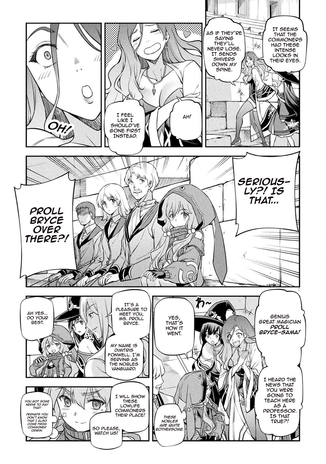Drawing: The Greatest Mangaka Becomes A Skilled “Martial Artist” In Another World Chapter 37 page 6 - Chapter 37: Magic Academy Competition: Part 1