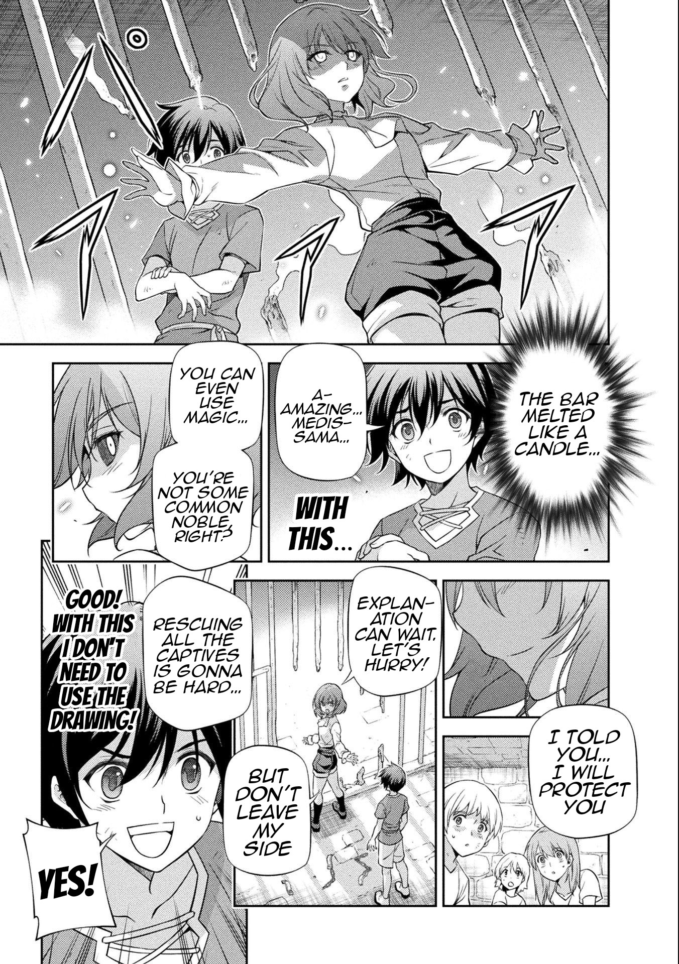 Drawing: The Greatest Mangaka Becomes A Skilled “Martial Artist” In Another World Chapter 4 page 4 - Chapter 4: Hero's Will