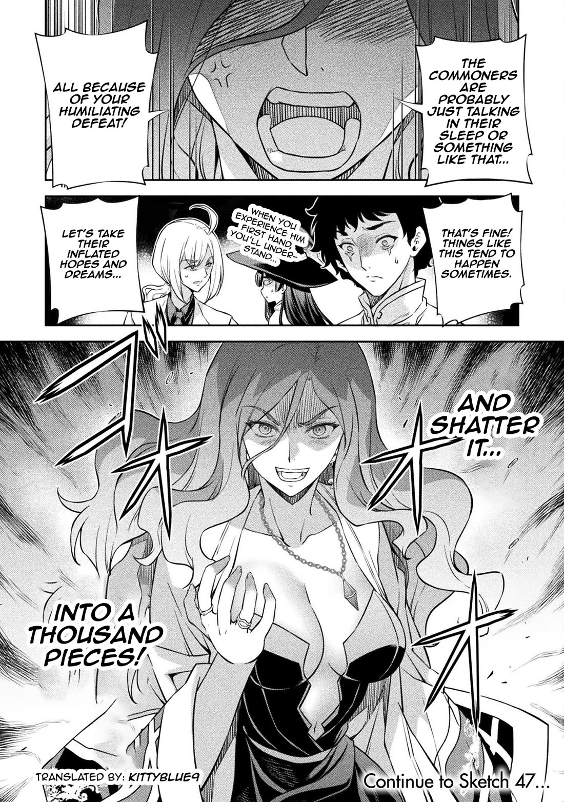 Drawing: The Greatest Mangaka Becomes A Skilled “Martial Artist” In Another World Chapter 46 page 15 - Chapter 46: Overwhelming Difference
