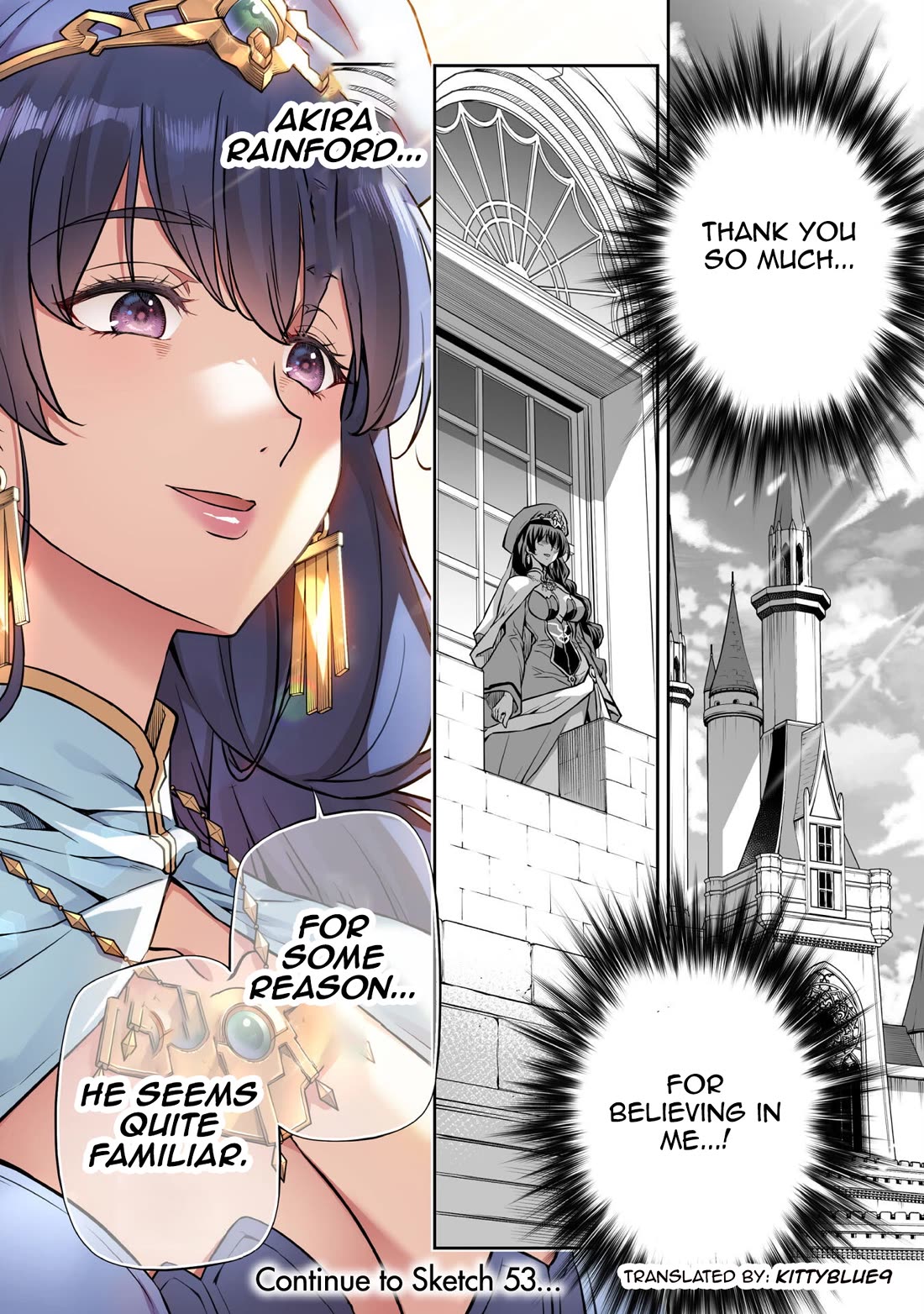 Drawing: The Greatest Mangaka Becomes A Skilled “Martial Artist” In Another World Chapter 52 page 14 - Chapter 52: Undefinable Power