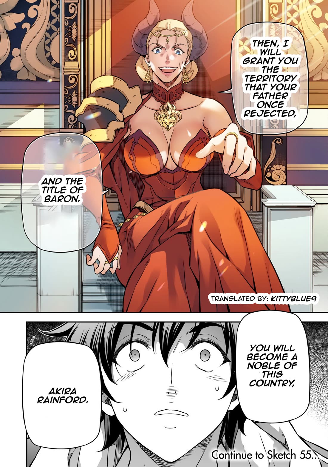 Drawing: The Greatest Mangaka Becomes A Skilled “Martial Artist” In Another World Chapter 54 page 17 - Chapter 54: Royal Decree
