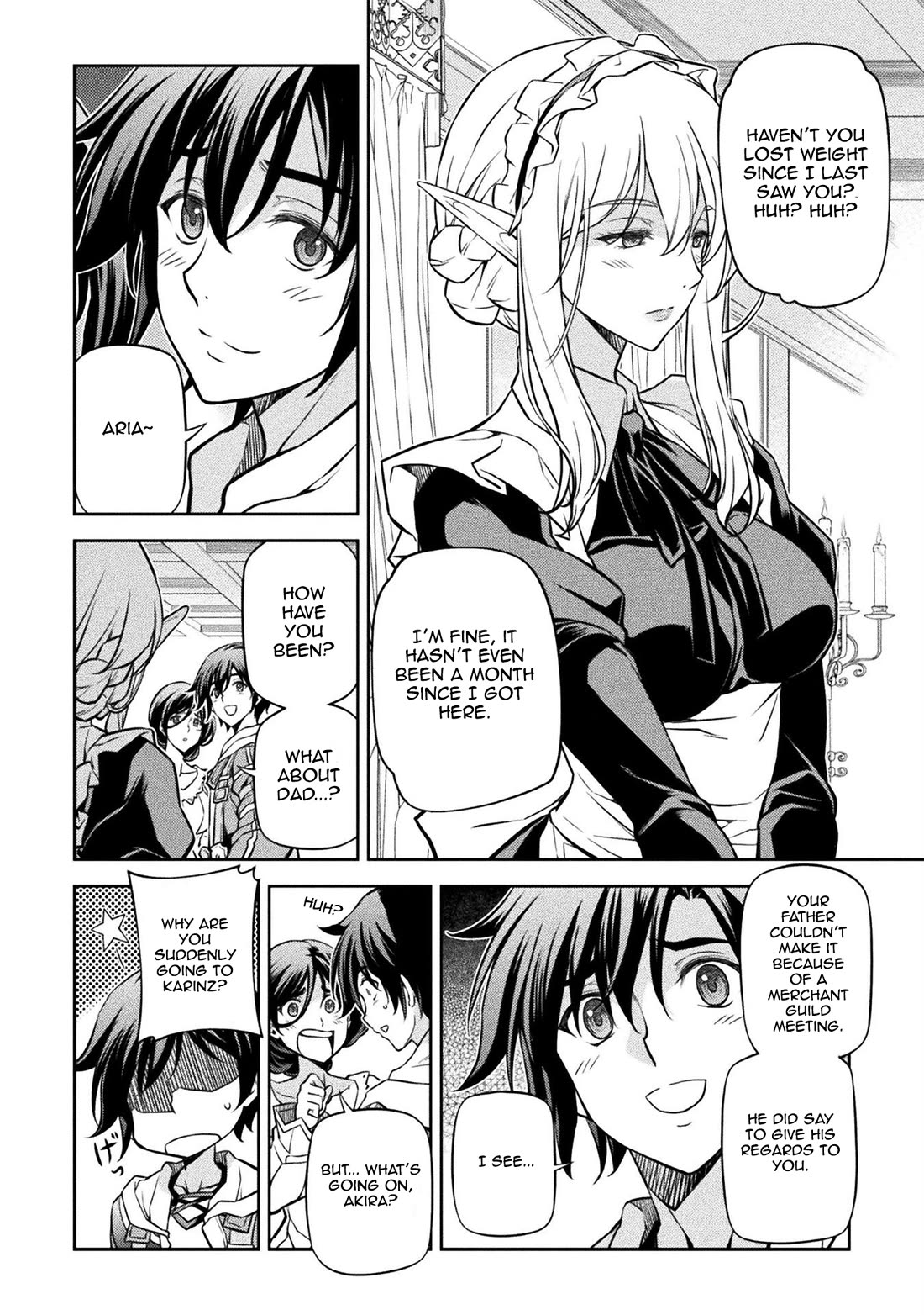 Drawing: The Greatest Mangaka Becomes A Skilled “Martial Artist” In Another World Chapter 56 page 12 - Chapter 56: The Night Before Departure Part 1