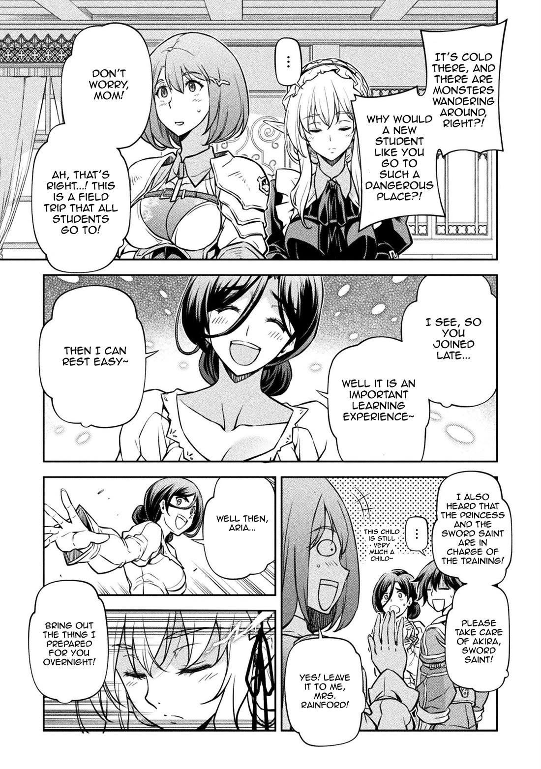 Drawing: The Greatest Mangaka Becomes A Skilled “Martial Artist” In Another World Chapter 56 page 13 - Chapter 56: The Night Before Departure Part 1
