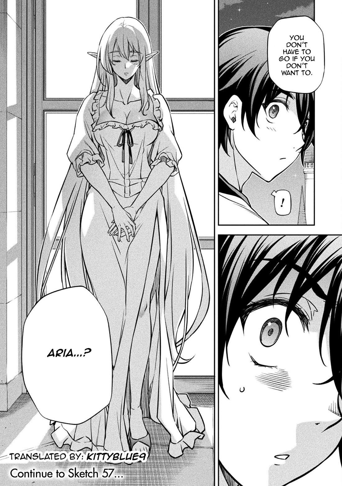 Drawing: The Greatest Mangaka Becomes A Skilled “Martial Artist” In Another World Chapter 56 page 18 - Chapter 56: The Night Before Departure Part 1