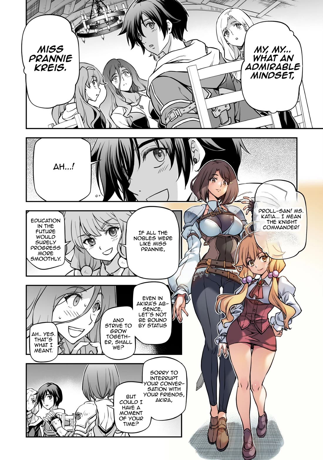 Drawing: The Greatest Mangaka Becomes A Skilled “Martial Artist” In Another World Chapter 56 page 6 - Chapter 56: The Night Before Departure Part 1