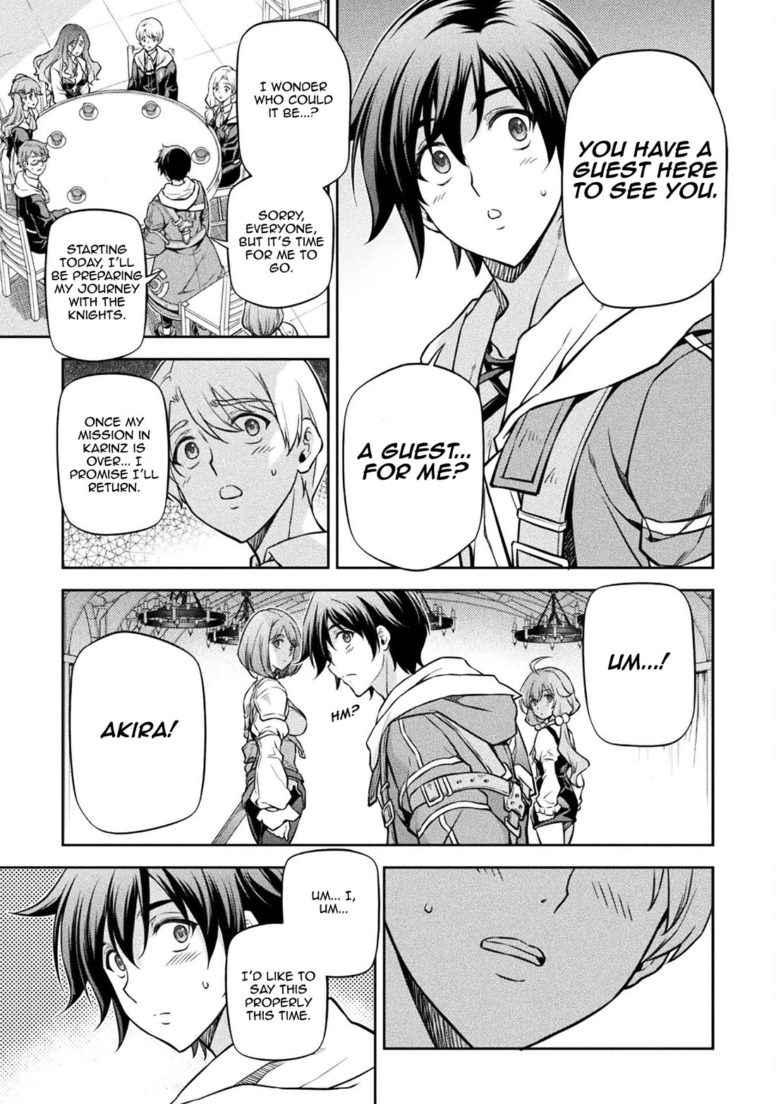 Drawing: The Greatest Mangaka Becomes A Skilled “Martial Artist” In Another World Chapter 56 page 7 - Chapter 56: The Night Before Departure Part 1