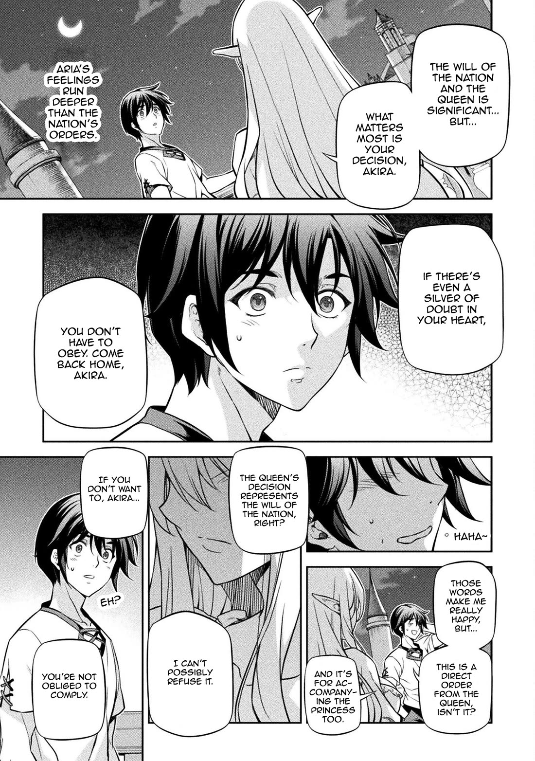 Drawing: The Greatest Mangaka Becomes A Skilled “Martial Artist” In Another World Chapter 57 page 1 - Chapter 57: The Night Before Departure Part 2