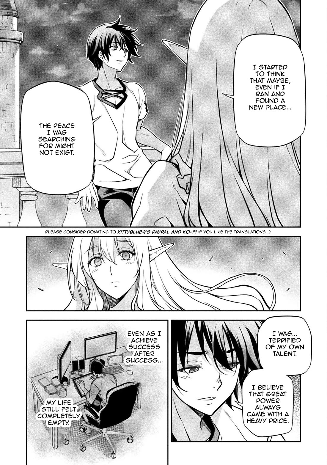 Drawing: The Greatest Mangaka Becomes A Skilled “Martial Artist” In Another World Chapter 57 page 4 - Chapter 57: The Night Before Departure Part 2