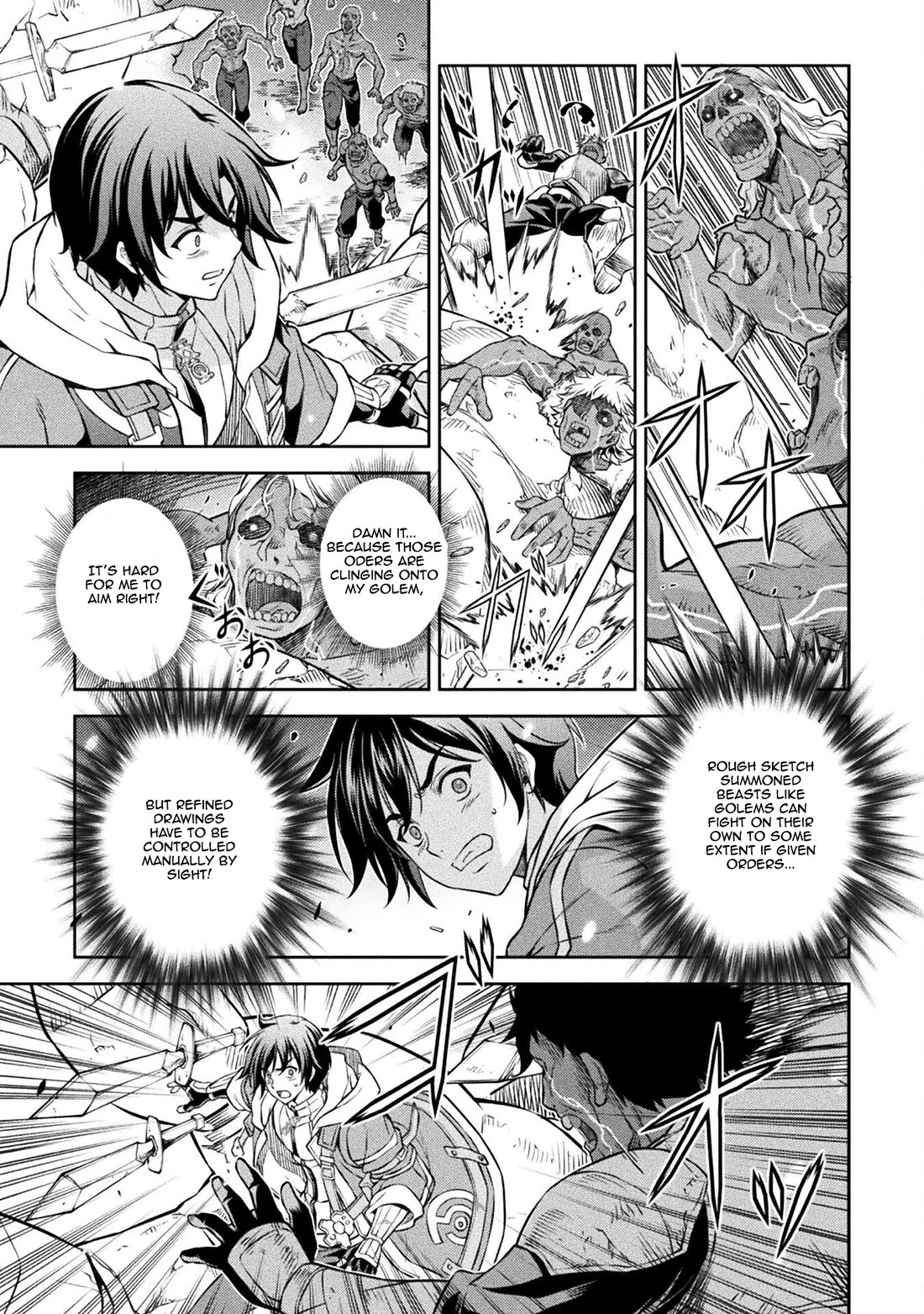 Drawing: The Greatest Mangaka Becomes A Skilled “Martial Artist” In Another World Chapter 73 page 4 - Chapter 73: Frontline Summoning