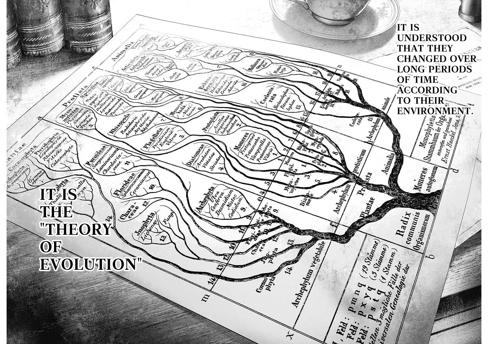 #DRCL midnight children Chapter 17 page 2 - Chapter 17: Theory of Evolution