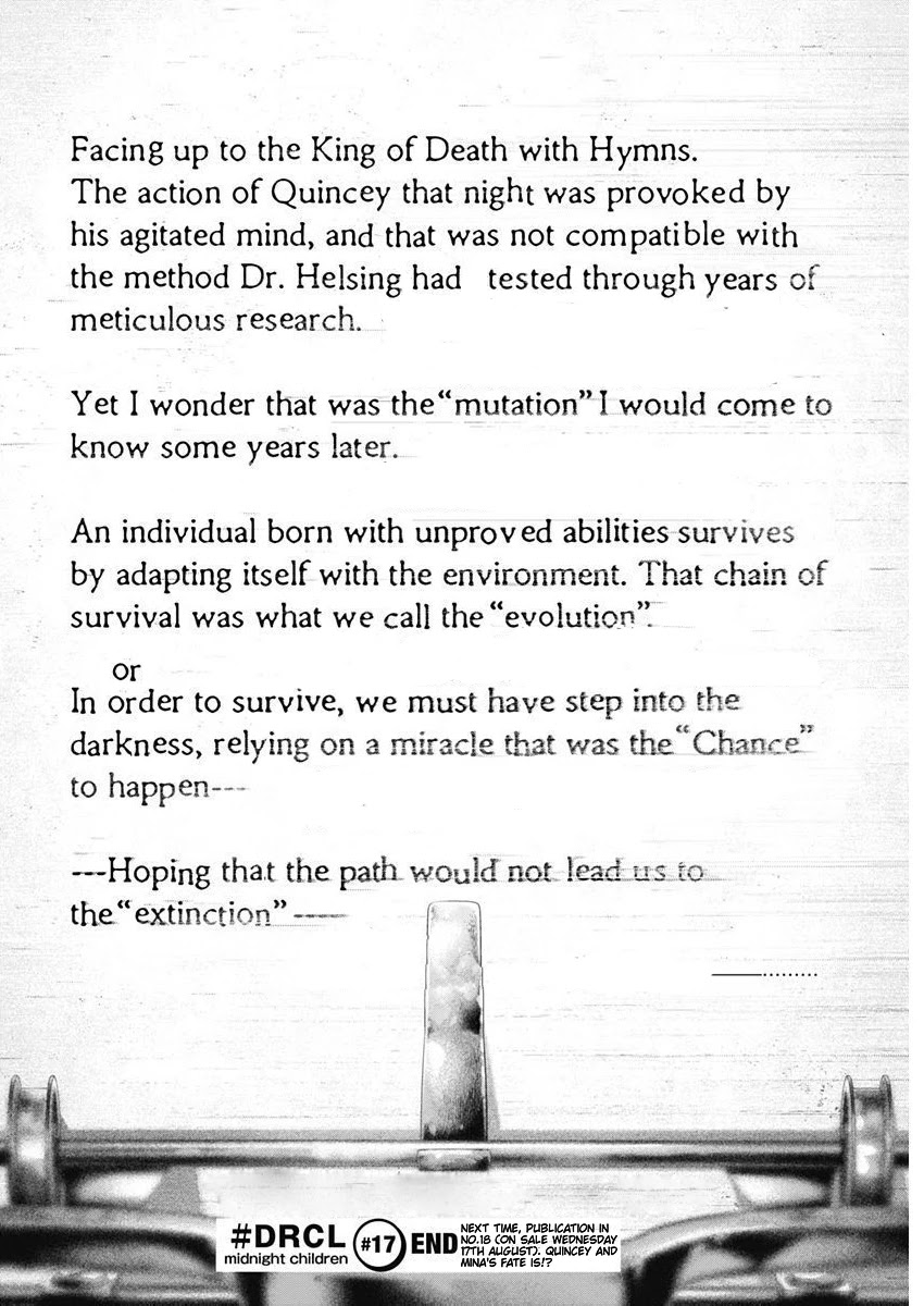 #DRCL midnight children Chapter 17 page 25 - Chapter 17: Theory of Evolution